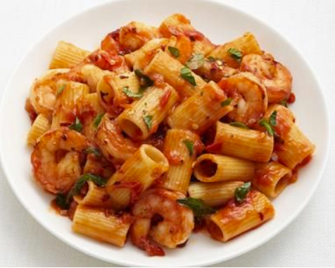  Prawn Pasta  